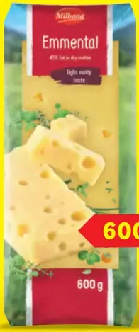 Milbona Emmental blok