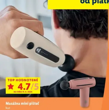 Masážna mini pištoľ