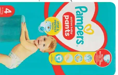 Pampers active baby