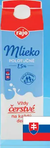Rajo čerstvé mlieko