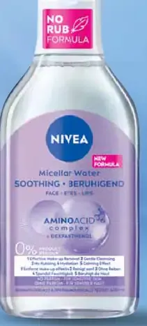 Nivea Sensitive micelárna voda