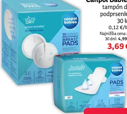 Canpol Babies tampóny do podprsenky