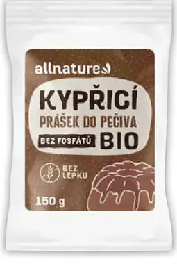 Allnature kypriaci prášok do pečiva