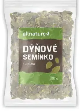 Allnature lúpané tekvicové semienka