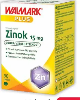Walmark Zinok 15 mg