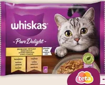 Whiskas Pure Delight jemné hydinové