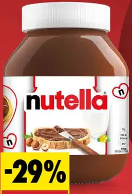 Nutella nátierka