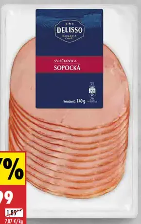 Delisso Sviečkovica Sopocká 83%