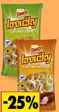 Golden Snack Krúžky cibuľové/klobásové