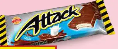Oblátka Attack mliečna