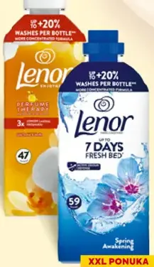 Lenor aviváž rôzne druhy