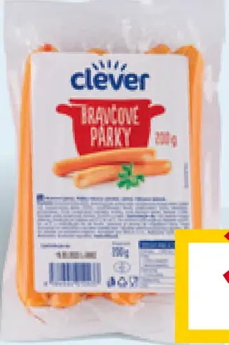 Clever bravčové párky