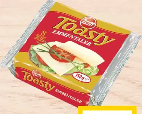 Zott Toasty emmentáler