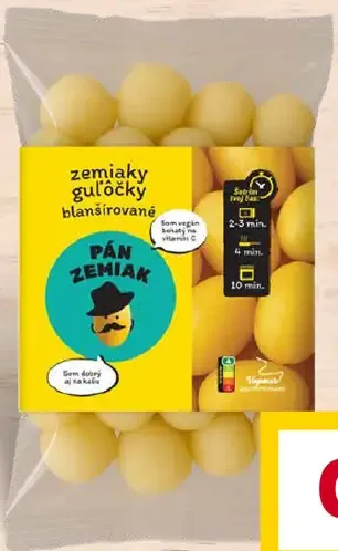 Zemiaky ošúpané varené