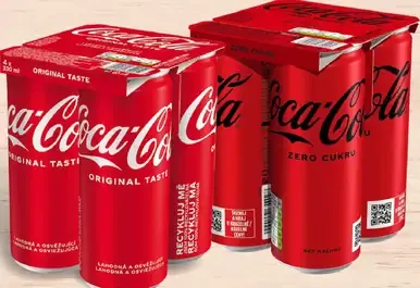 Coca-Cola, Coca-Cola Zero, Sprite, Fanta