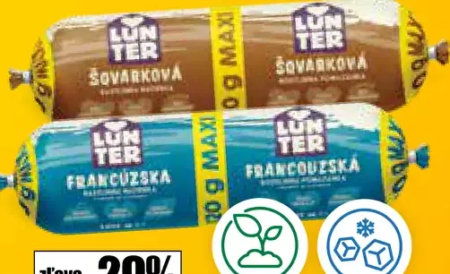 Lunet LUN Francúzska nátierka rastlinná maxi