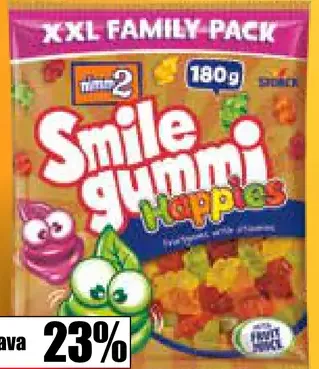 Nimm2 Smilegummi želé cukríky