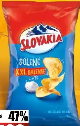 Slovakia zemiakové lupienky solenÉ XXL