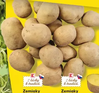 Zemiaky konzumné žlté neprané