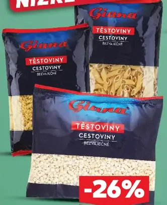 Gianna Bezvaječné cestoviny
