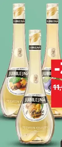 Jubilejná liehovina rôzne druhy
