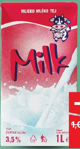 Trvanlivé mlieko 3,5%