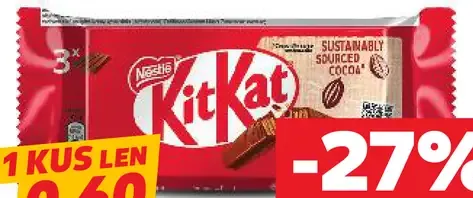 KitKat Chunky oblátky v čokoláde