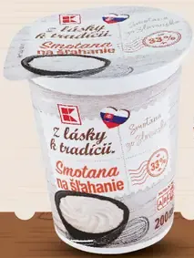 Smotana na šľahanie 33%