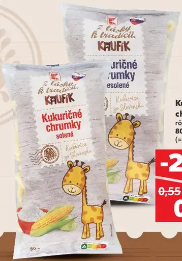 Kauflík Kukuričné chrumky