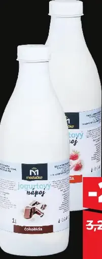 Jogurtový nápoj rôzne druhy