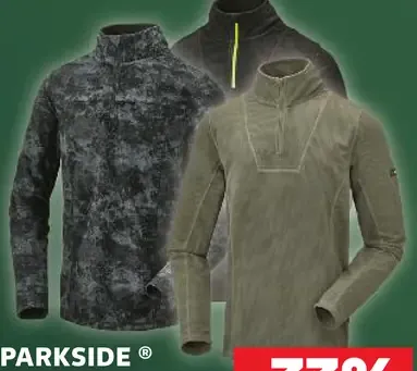 Parkside Pánska flaušová mikina
