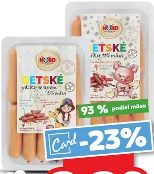 Nutrio detské párky