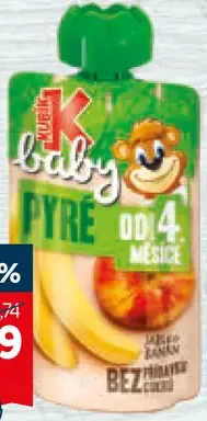 Kubík Baby ovocné pyré