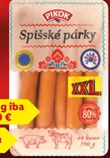 Pikok Spišské párky