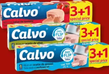 Calvo tuniaky v konzerve