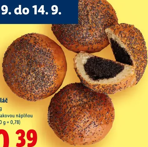 Koláč s makovou náplňou