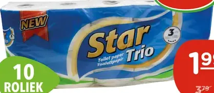 Star Trio toaletný papier