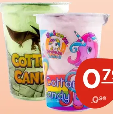 Ponyland/Dino cukrová vata