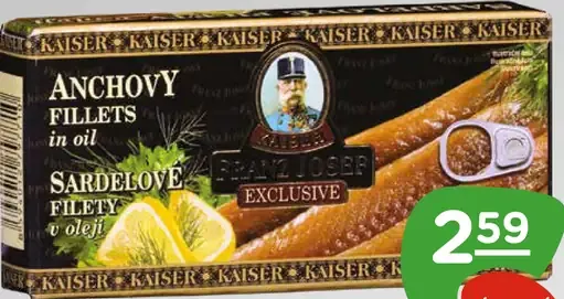 Franz Josef sardelové filety