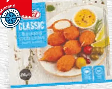 Obalované Pravé Krabie Klepietka