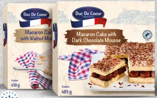 Duc De Coeur Dezert z makrónkového cesta