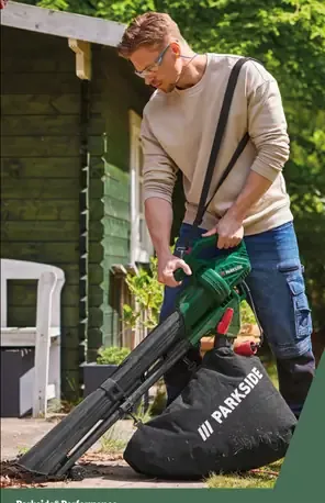 Parkside Elektrický vysávač/fúkač lístia PLS 2600