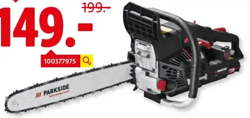 Parkside performance Benzínová reťazová píla s elektrickým štartovaním