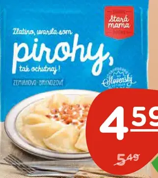 Stará mama pirohy so zemiakovo-bryndzovou plnkou
