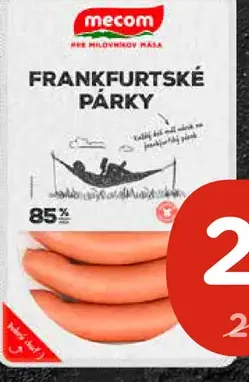 Mecom Frankfurtské párky