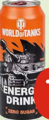 World of Tanks energetický nápoj