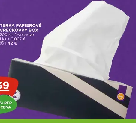 Terka Papierové vreckovky box
