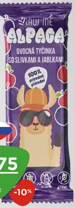 Raw Me Alpaca Ovocná tyčinka