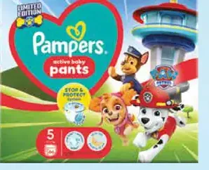 Pampers Paw Patrol detské plienkové nohavičky