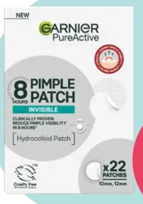 Garnier PureActive hydrokoloidné náplasti na akné